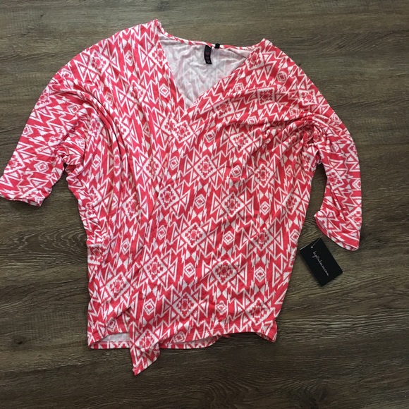 NWT pink and white cardigan size medium. - Picture 1 of 4